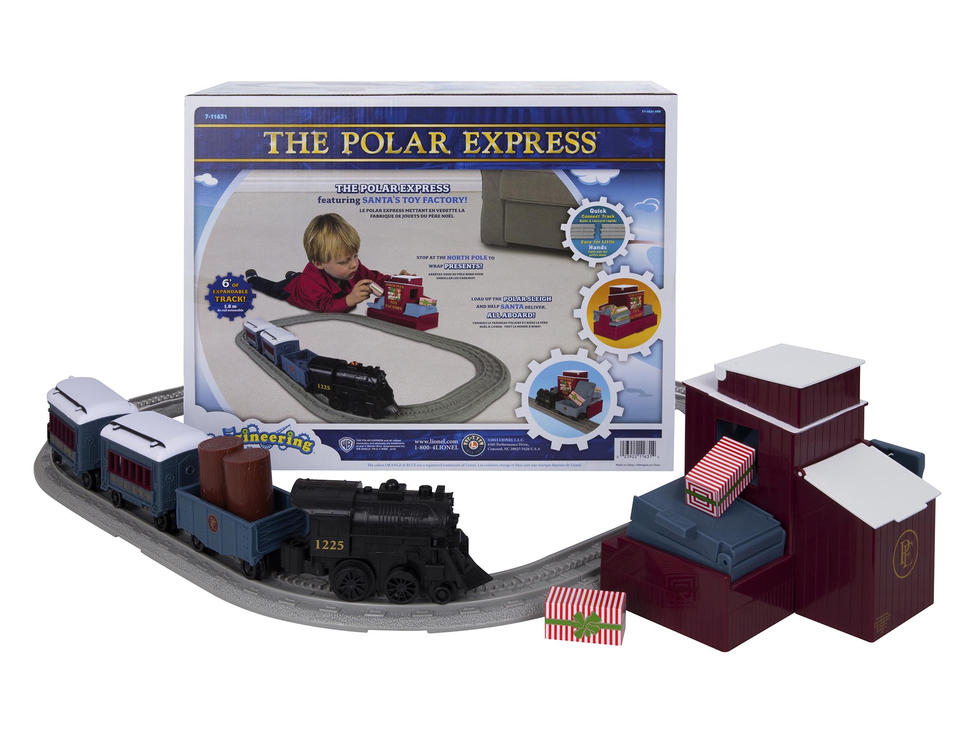 Lionel little lines polar express sales train set